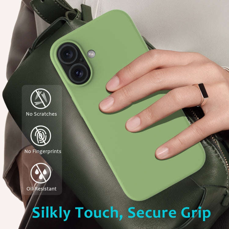 Solid Color Silicone Phone Case, For iPhone 16, For iPhone 15 Pro Max, For iPhone 15 Pro, For iPh...