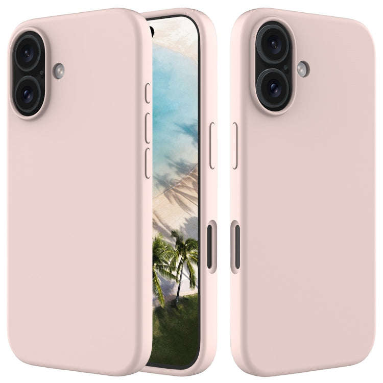 Solid Color Silicone Phone Case, For iPhone 16, For iPhone 15 Pro Max, For iPhone 15 Pro, For iPh...
