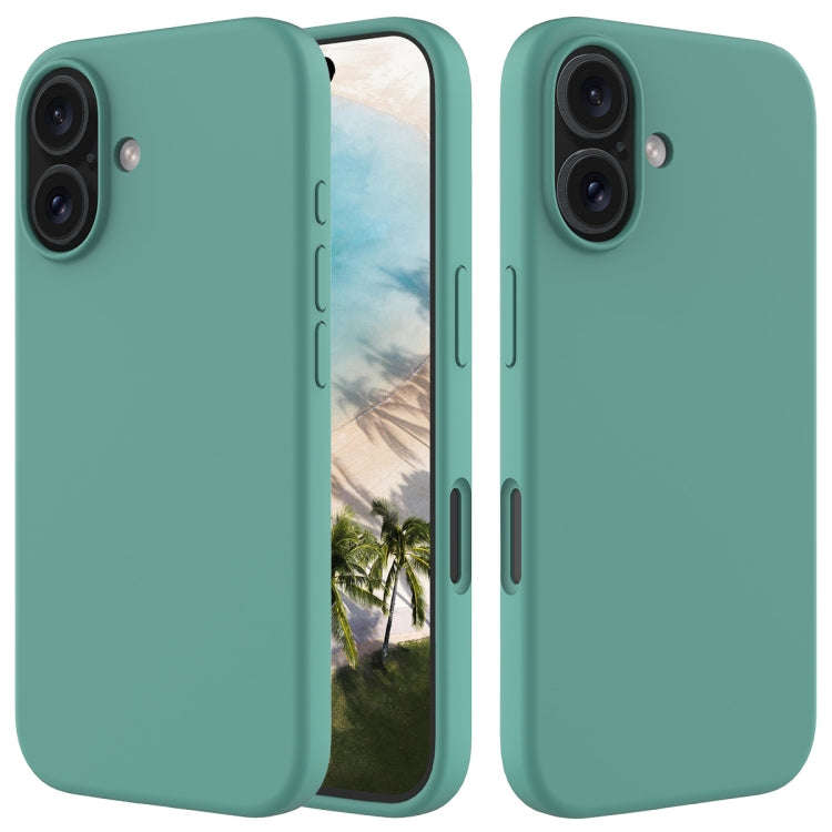 Solid Color Silicone Phone Case, For iPhone 16, For iPhone 15 Pro Max, For iPhone 15 Pro, For iPh...