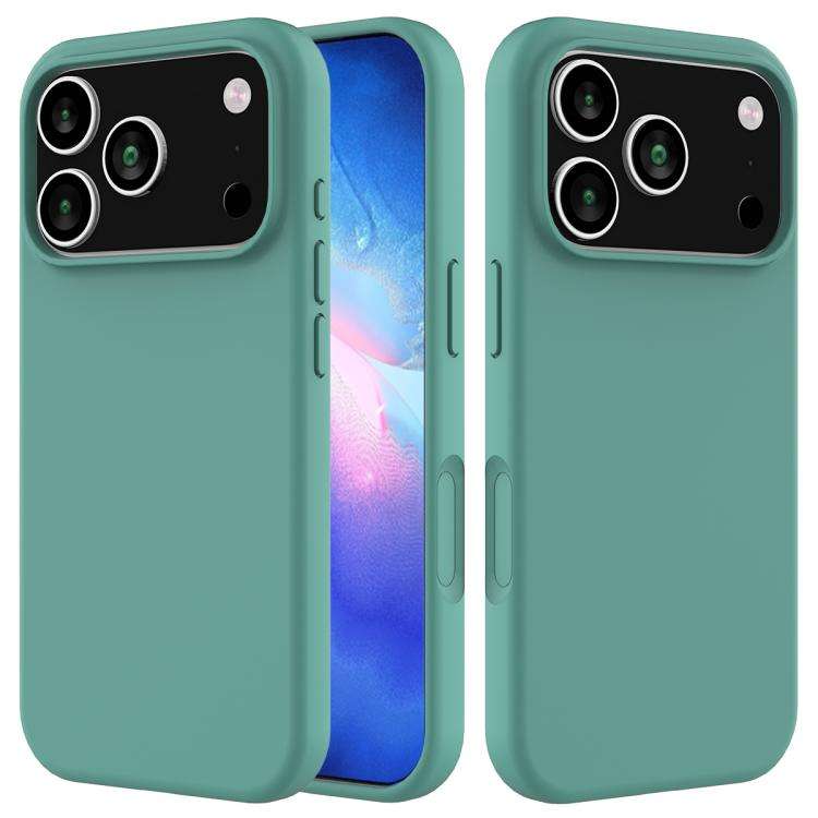 Solid Color Silicone Phone Case, For iPhone 18 Pro / 17 Pro, For iPhone 18 Pro Max / 17 Pro Max, ...