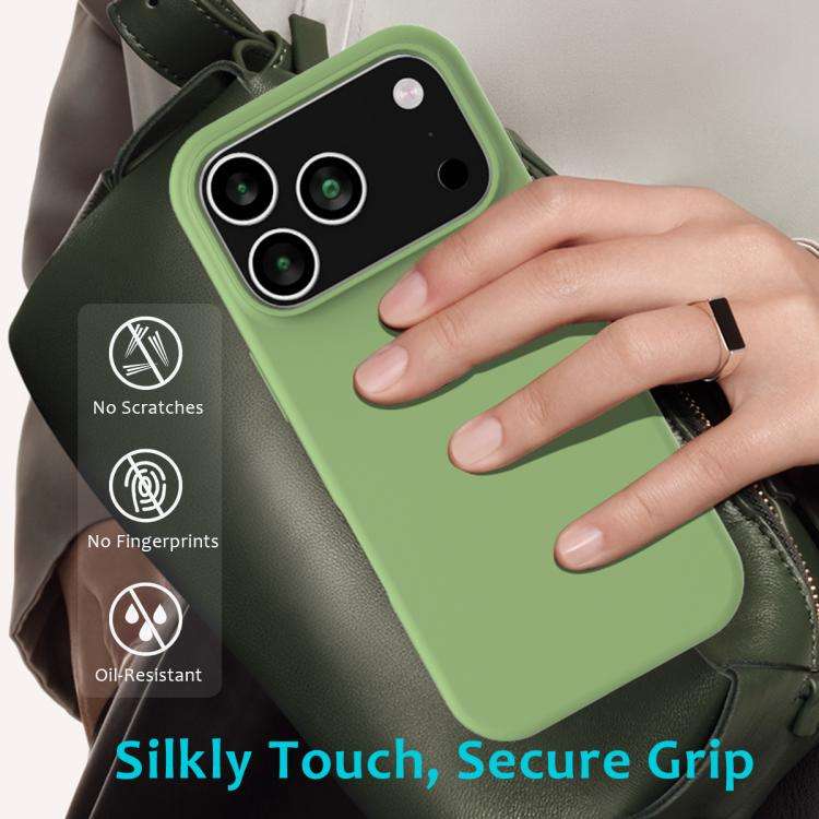 Solid Color Silicone Phone Case, For iPhone 18 Pro / 17 Pro, For iPhone 18 Pro Max / 17 Pro Max, ...
