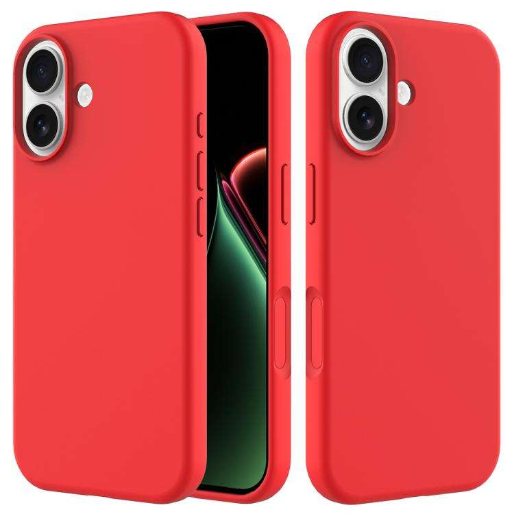 Solid Color Silicone Phone Case, For iPhone 18 Pro / 17 Pro, For iPhone 18 Pro Max / 17 Pro Max, ...