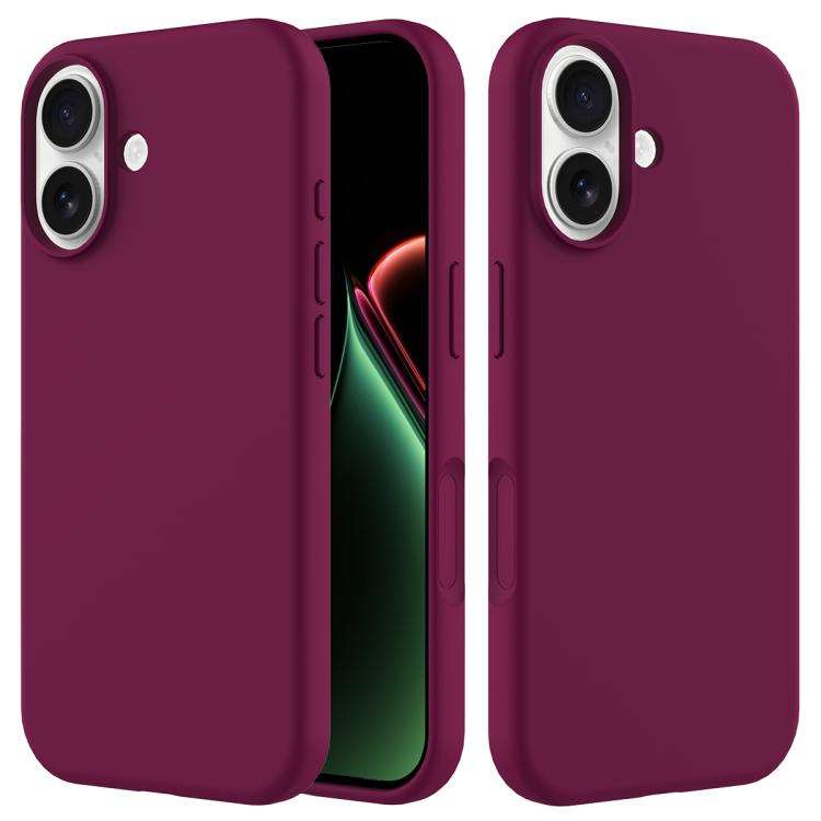 Solid Color Silicone Phone Case, For iPhone 18 Pro / 17 Pro, For iPhone 18 Pro Max / 17 Pro Max, ...