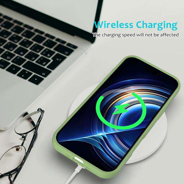 Solid Color Silicone Phone Case, For iPhone Air, For iPhone 16 Pro Max, For iPhone 16 Pro, For iP...