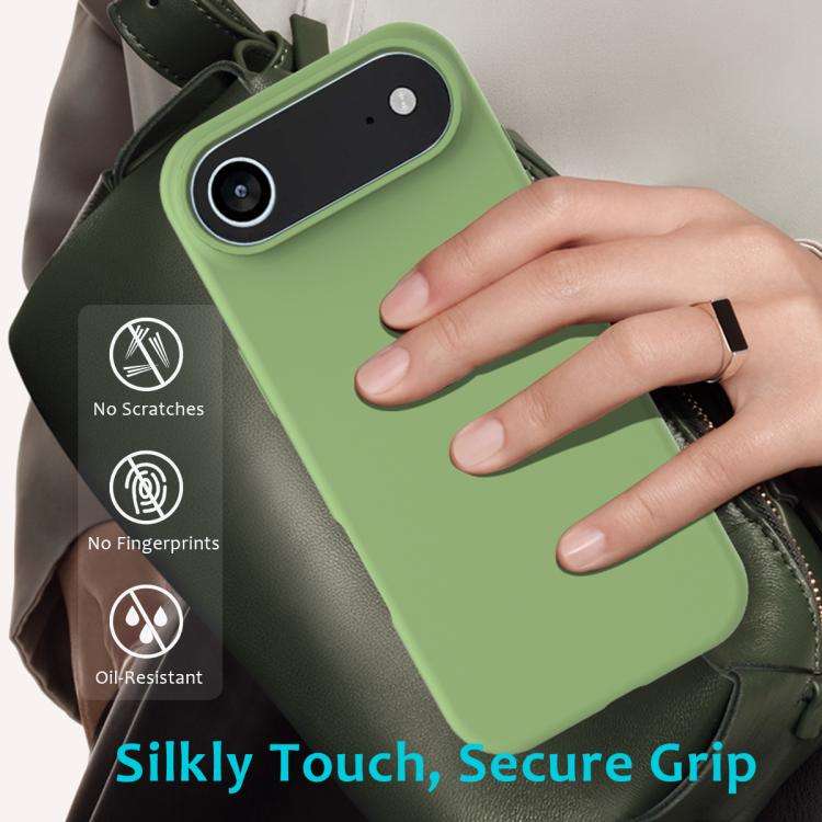 Solid Color Silicone Phone Case, For iPhone Air, For iPhone 16 Pro Max, For iPhone 16 Pro, For iP...