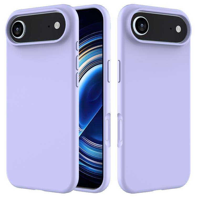 Solid Color Silicone Phone Case, For iPhone Air, For iPhone 16 Pro Max, For iPhone 16 Pro, For iP...