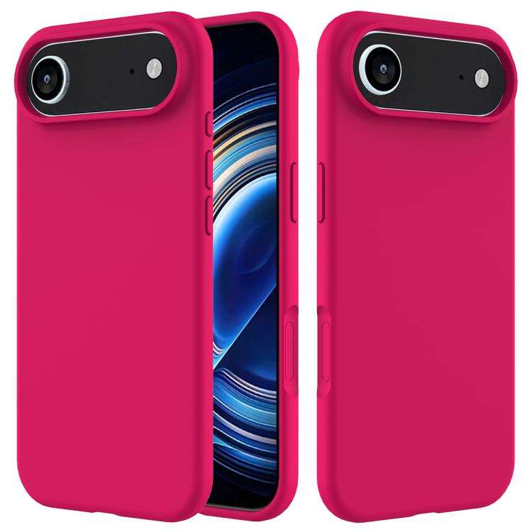 Solid Color Silicone Phone Case, For iPhone Air, For iPhone 16 Pro Max, For iPhone 16 Pro, For iP...