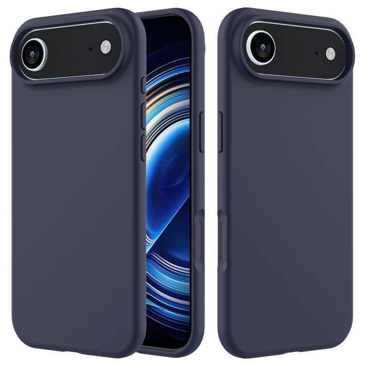 Solid Color Silicone Phone Case, For iPhone Air, For iPhone 16 Pro Max, For iPhone 16 Pro, For iP...