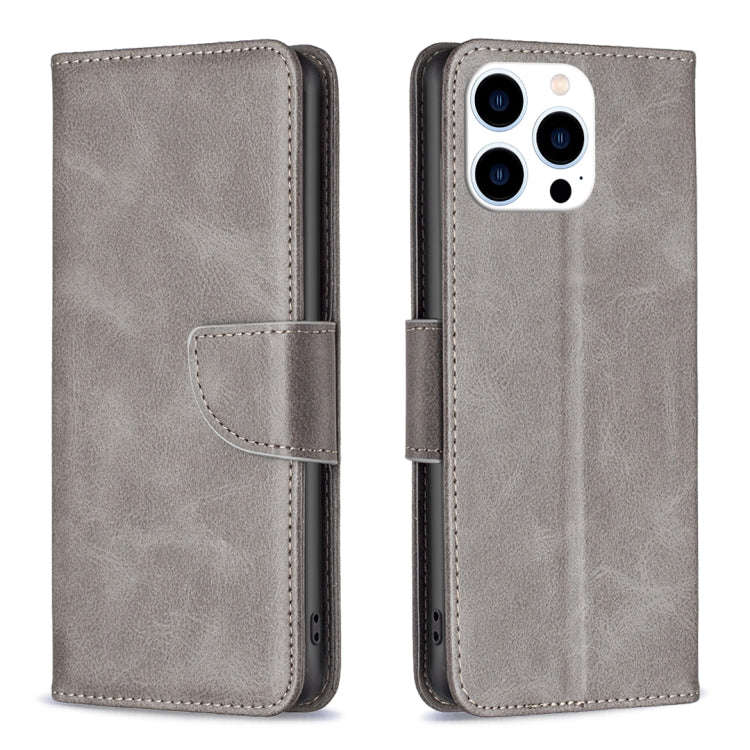Lambskin Texture Pure Color Flip Leather Phone Case, For iPhone 15 Pro Max, For iPhone 15 Pro, Fo...