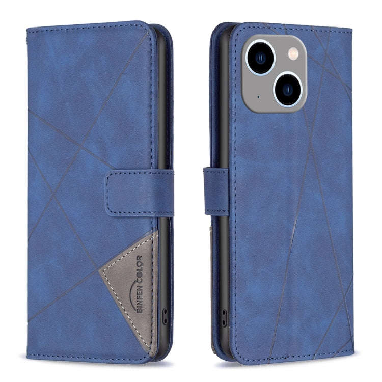 Magnetic Buckle Rhombus Texture Leather Phone Case, For iPhone 15 Pro Max, For iPhone 15 Pro, For...