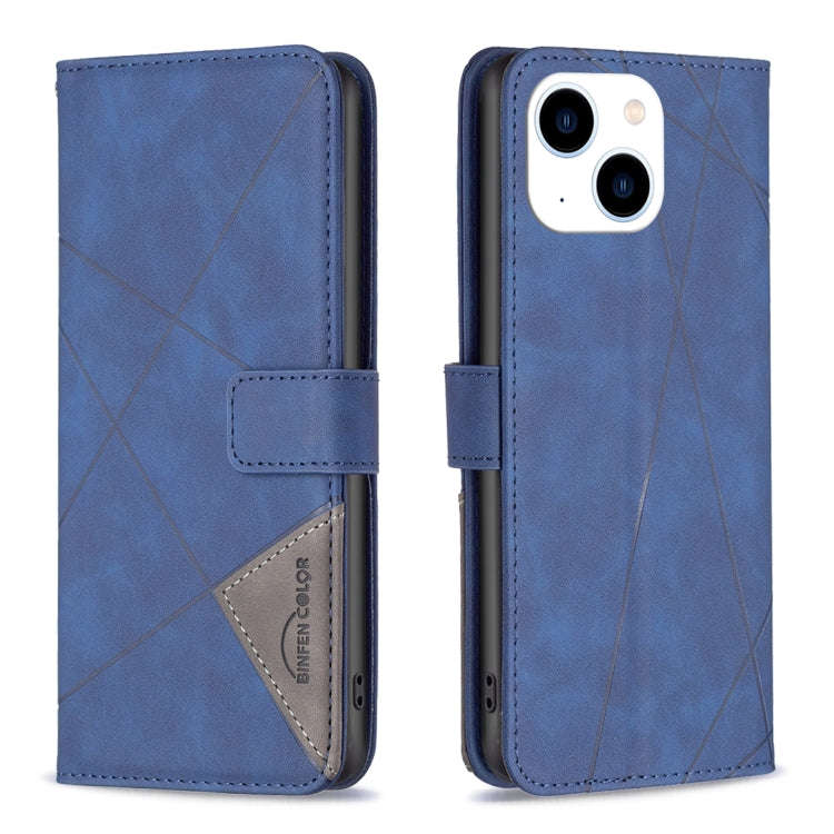 Magnetic Buckle Rhombus Texture Leather Phone Case, For iPhone 15 Pro Max, For iPhone 15 Pro, For...