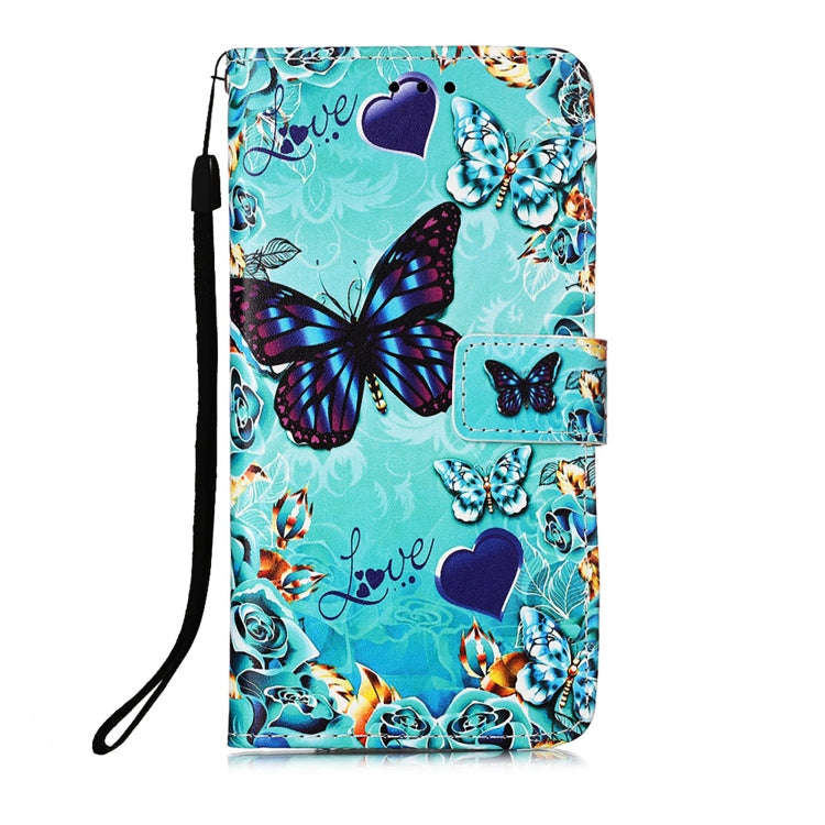 Colored Drawing Pattern Plain Weave Leather Phone Case, For iPhone 15 Pro, For iPhone 15 Plus, Fo...