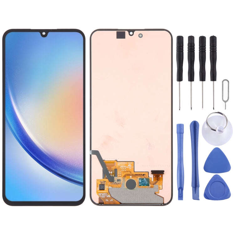Original LCD Screen With Digitizer Full Assembly, For Samsung Galaxy M14 SM-M146B, For Samsung Ga...