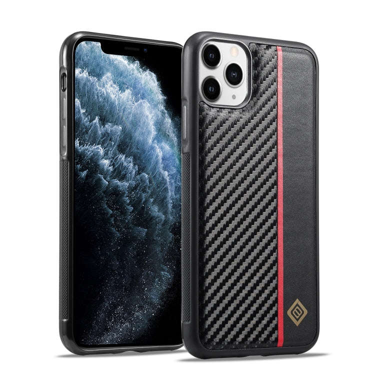 LC.IMEEKE 3 in 1 Carbon Fiber Texture Shockproof Phone Case, For iPhone 18 Pro / 17 Pro, For iPho...