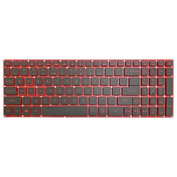 US Version Red Backlight Laptop Keyboard, For Acer Nitro 5 AN515-41, For Acer Nitro 5 AN515-43, F...
