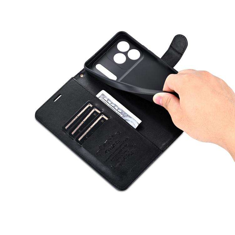 AZNS Sheepskin Texture Flip Leather Phone Case, For iPhone 18 Pro, For iPhone 18 Pro Max, For iPh...