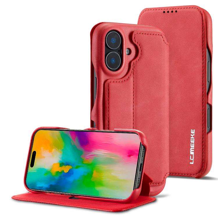 LC.IMEEKE Hon Ancient Series Flip Leather Phone Case, For iPhone 18 Pro / 17 Pro, For iPhone 18 P...