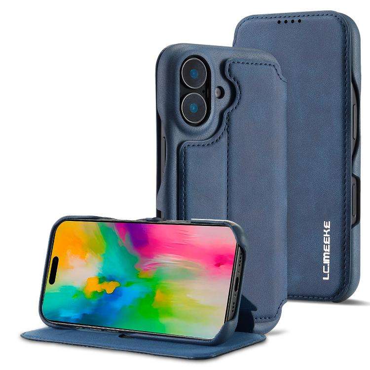 LC.IMEEKE Hon Ancient Series Flip Leather Phone Case, For iPhone 18 Pro / 17 Pro, For iPhone 18 P...
