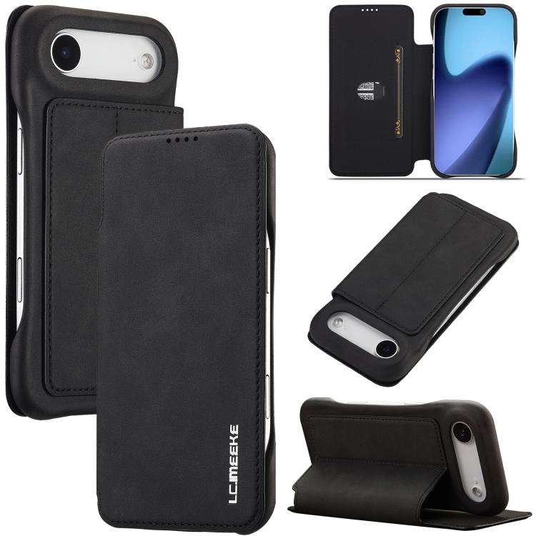 LC.IMEEKE Hon Ancient Series Flip Leather Phone Case, For iPhone 18 Pro / 17 Pro, For iPhone 18 P...