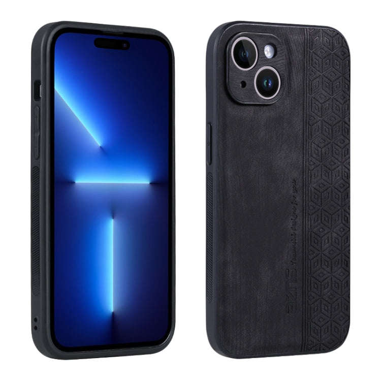 AZNS 3D Embossed Skin Feel Phone Case, For iPhone 15 Pro Max, For iPhone 15 Pro, For iPhone 15 Pl...