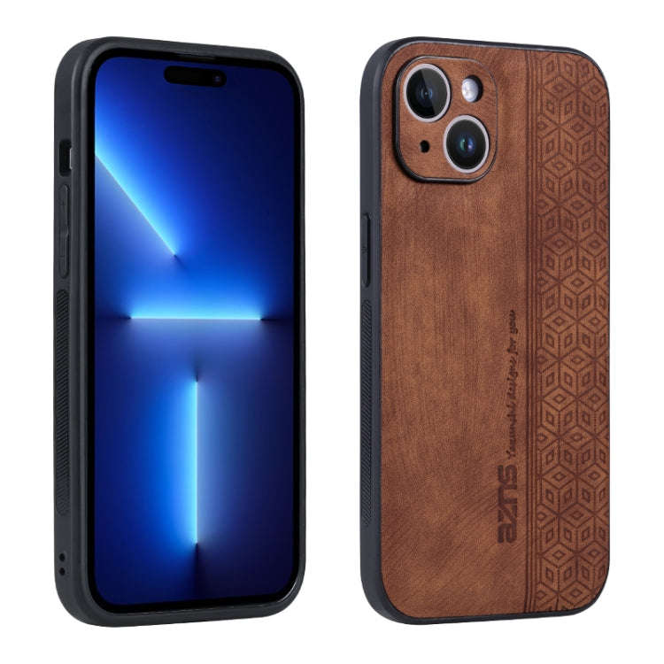 AZNS 3D Embossed Skin Feel Phone Case, For iPhone 15 Pro Max, For iPhone 15 Pro, For iPhone 15 Pl...