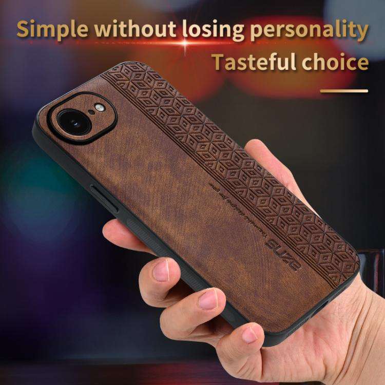 AZNS 3D Embossed Skin Feel Phone Case, For iPhone 16e / 17e, For iPhone 17 Pro Max, For iPhone 17...