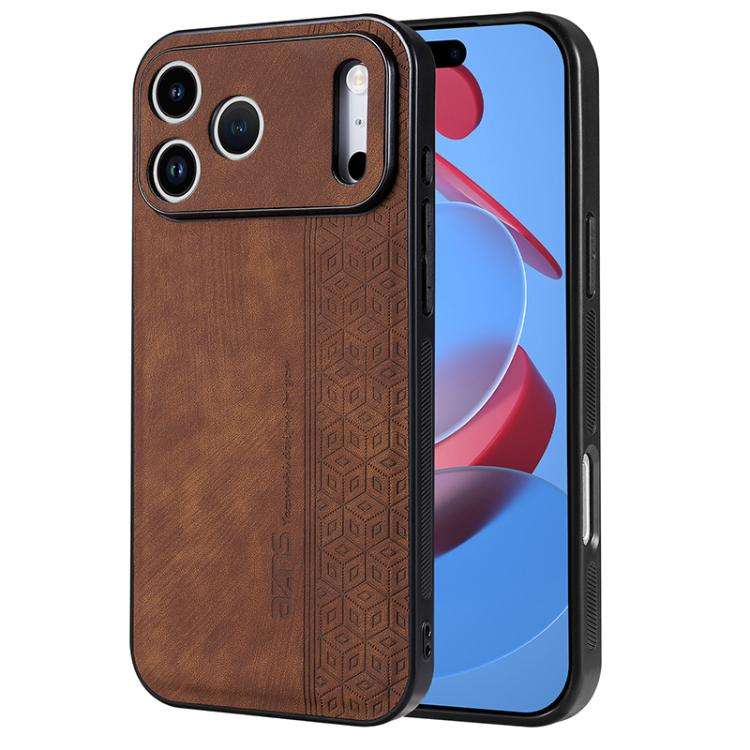 AZNS 3D Embossed Skin Feel Phone Case, For iPhone 16e / 17e, For iPhone 17 Pro Max, For iPhone 17...