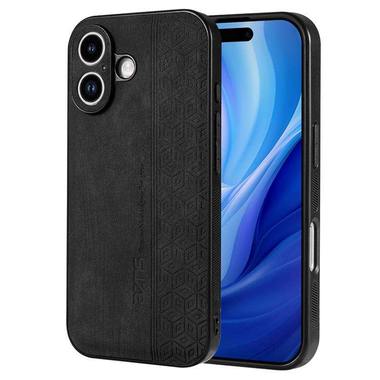 AZNS 3D Embossed Skin Feel Phone Case, For iPhone 16e / 17e, For iPhone 17 Pro Max, For iPhone 17...