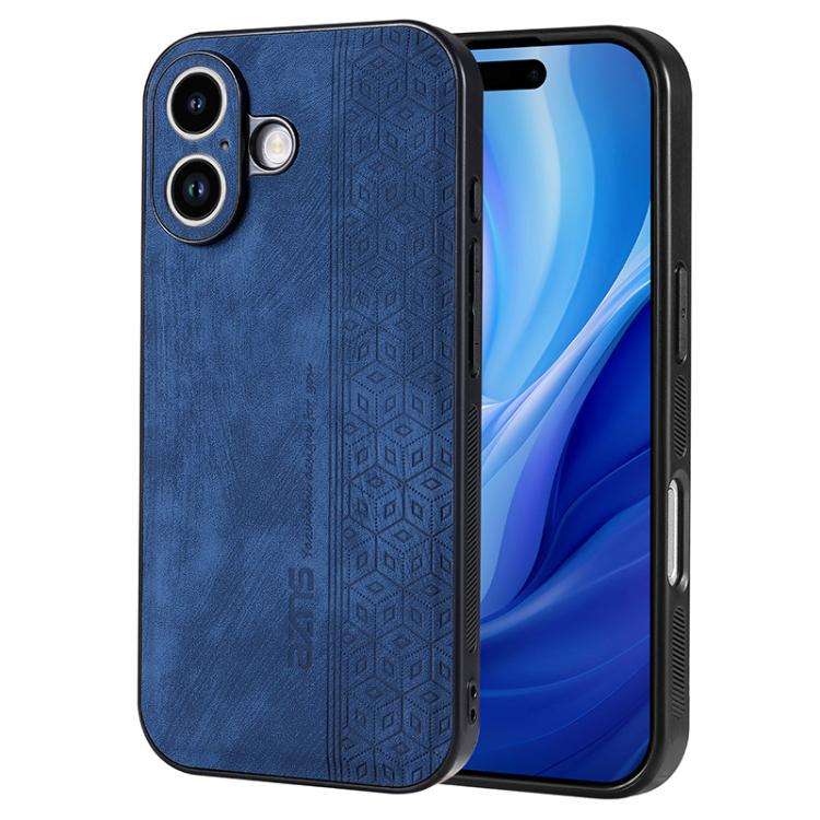 AZNS 3D Embossed Skin Feel Phone Case, For iPhone 16e / 17e, For iPhone 17 Pro Max, For iPhone 17...