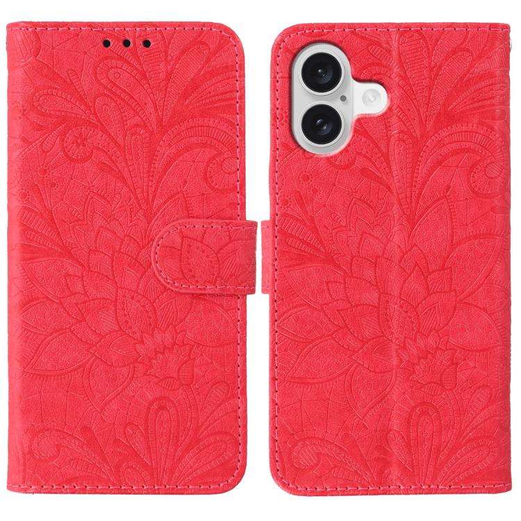 Lace Flower Embossing Flip Leather Phone Case, For iPhone 18 Pro / 17 Pro, For iPhone 18 Pro Max ...