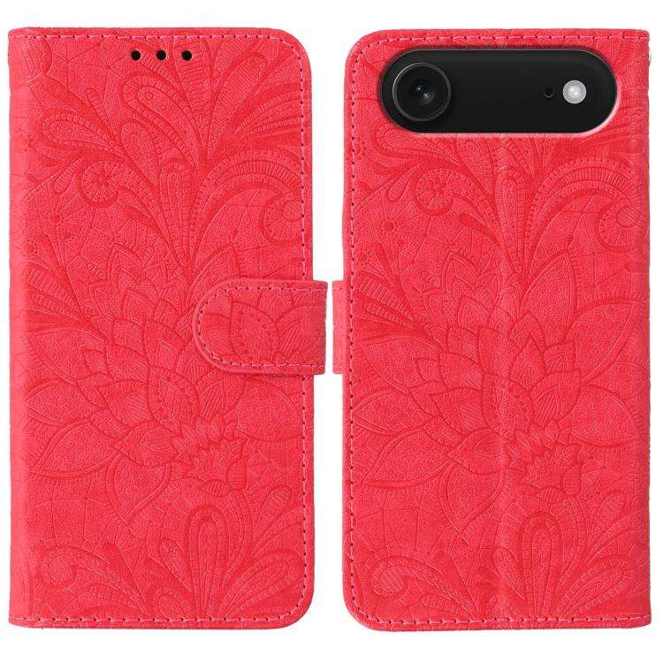 Lace Flower Embossing Flip Leather Phone Case, For iPhone 18 Pro / 17 Pro, For iPhone 18 Pro Max ...
