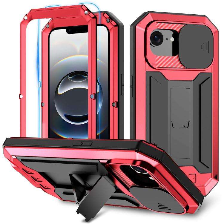 R-JUST Sliding Camera IP54 Life Waterproof Holder Phone Case, For iPhone 18 Pro, For iPhone 18 Pr...
