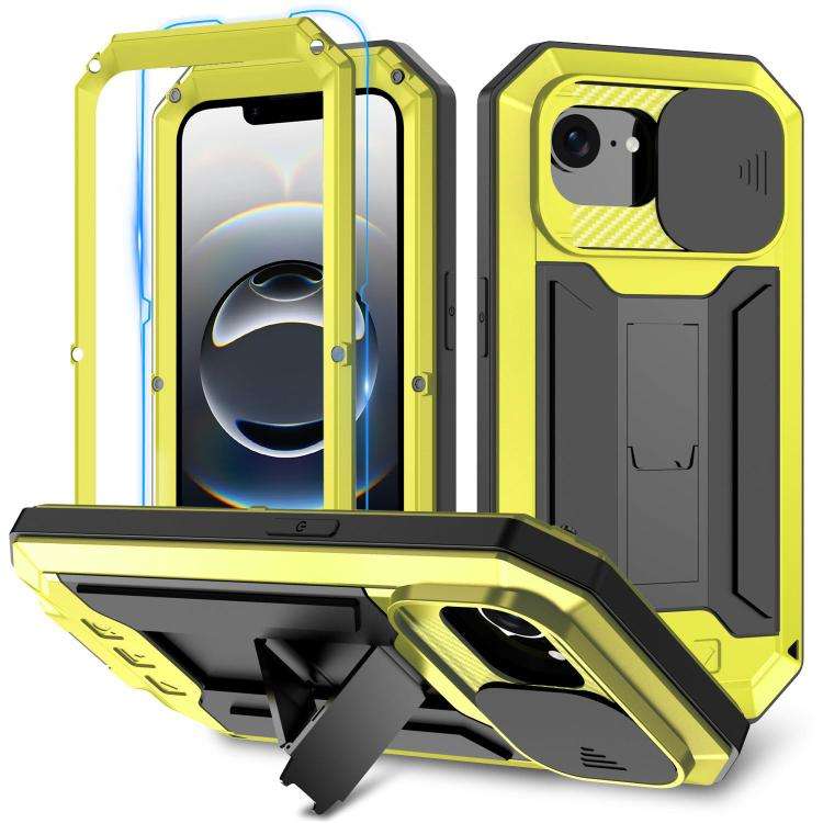 R-JUST Sliding Camera IP54 Life Waterproof Holder Phone Case, For iPhone 18 Pro, For iPhone 18 Pr...