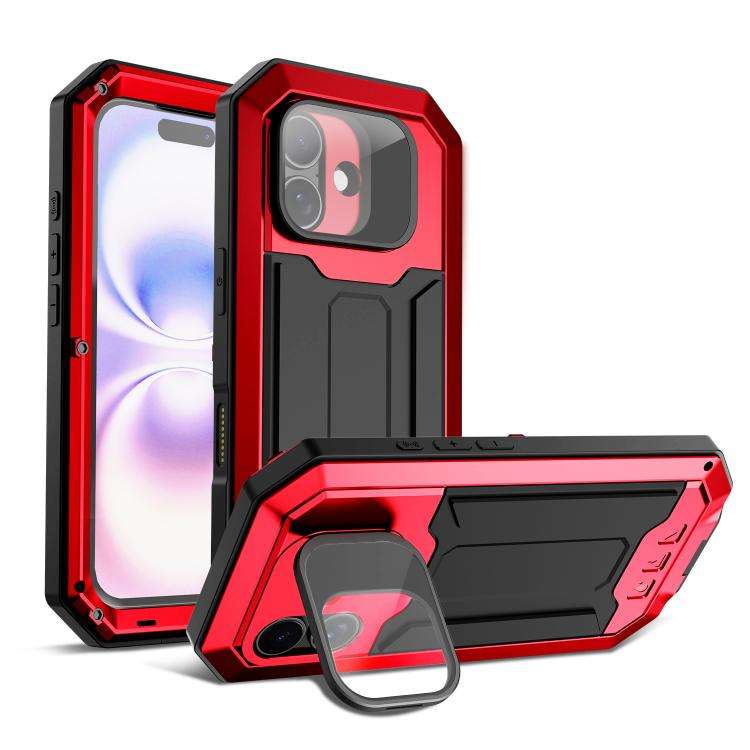 R-JUST Sliding Camera IP54 Life Waterproof Holder Phone Case, For iPhone 18 Pro, For iPhone 18 Pr...