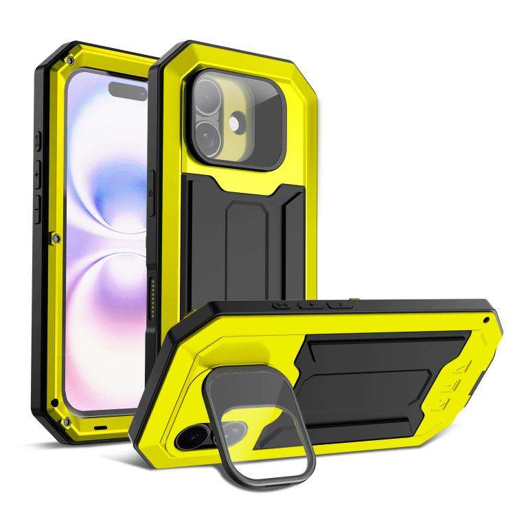 R-JUST Sliding Camera IP54 Life Waterproof Holder Phone Case, For iPhone 18 Pro, For iPhone 18 Pr...