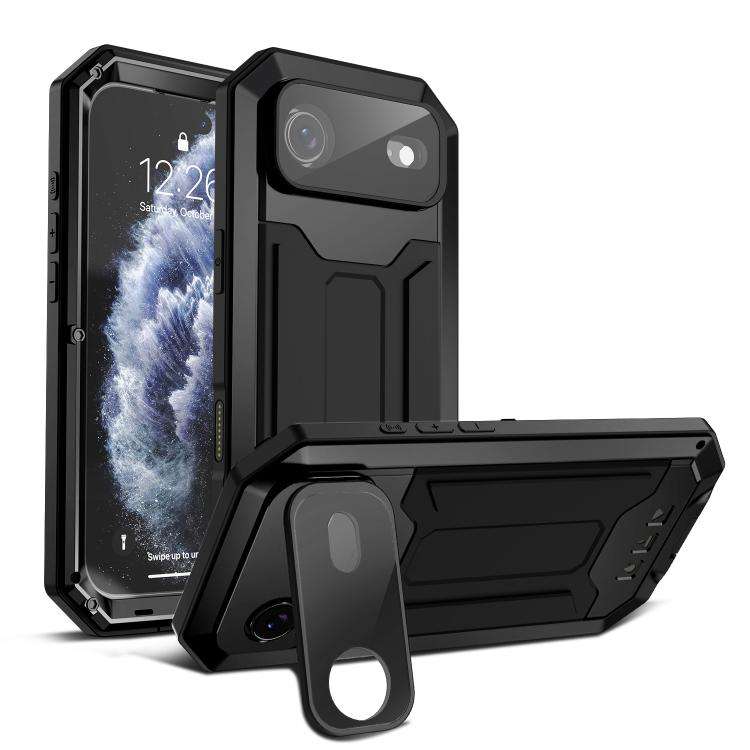 R-JUST Sliding Camera IP54 Life Waterproof Holder Phone Case, For iPhone 18 Pro, For iPhone 18 Pr...