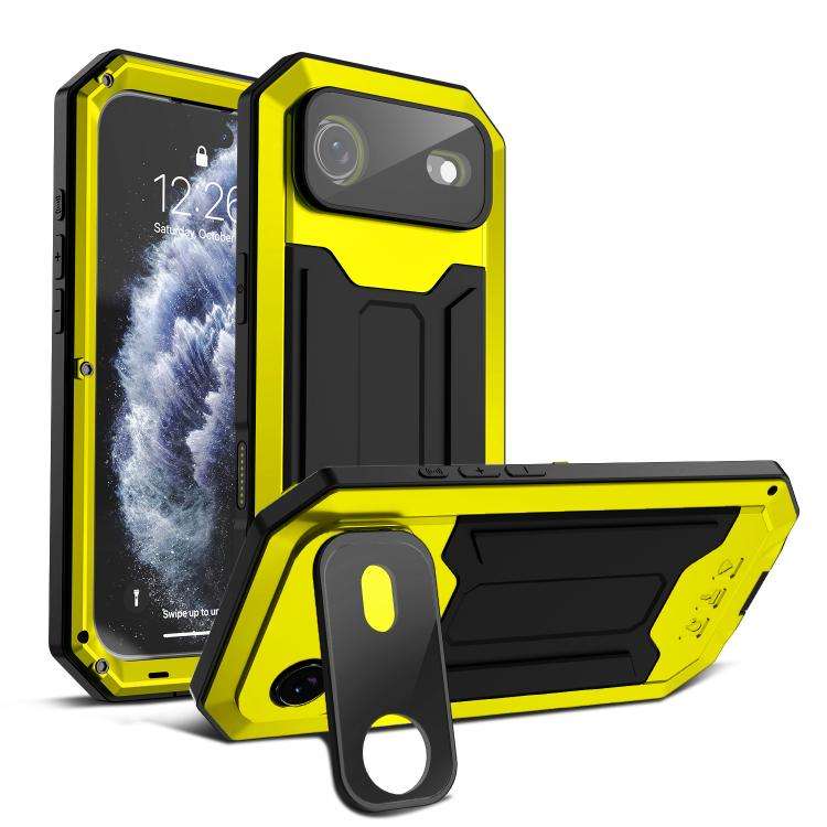 R-JUST Sliding Camera IP54 Life Waterproof Holder Phone Case, For iPhone 18 Pro, For iPhone 18 Pr...
