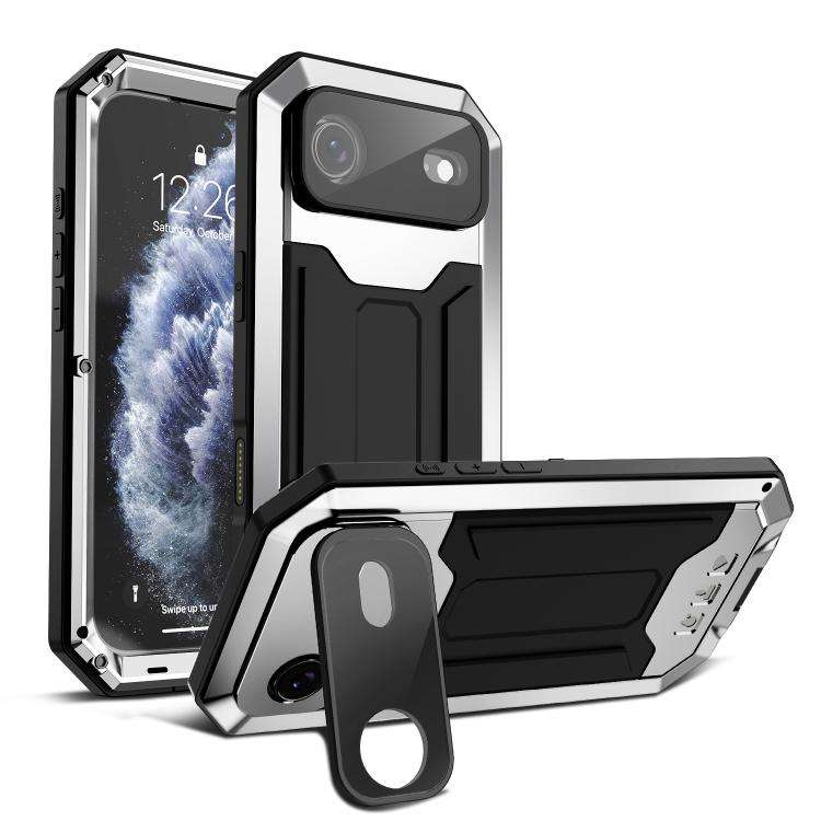 R-JUST Sliding Camera IP54 Life Waterproof Holder Phone Case, For iPhone 18 Pro, For iPhone 18 Pr...