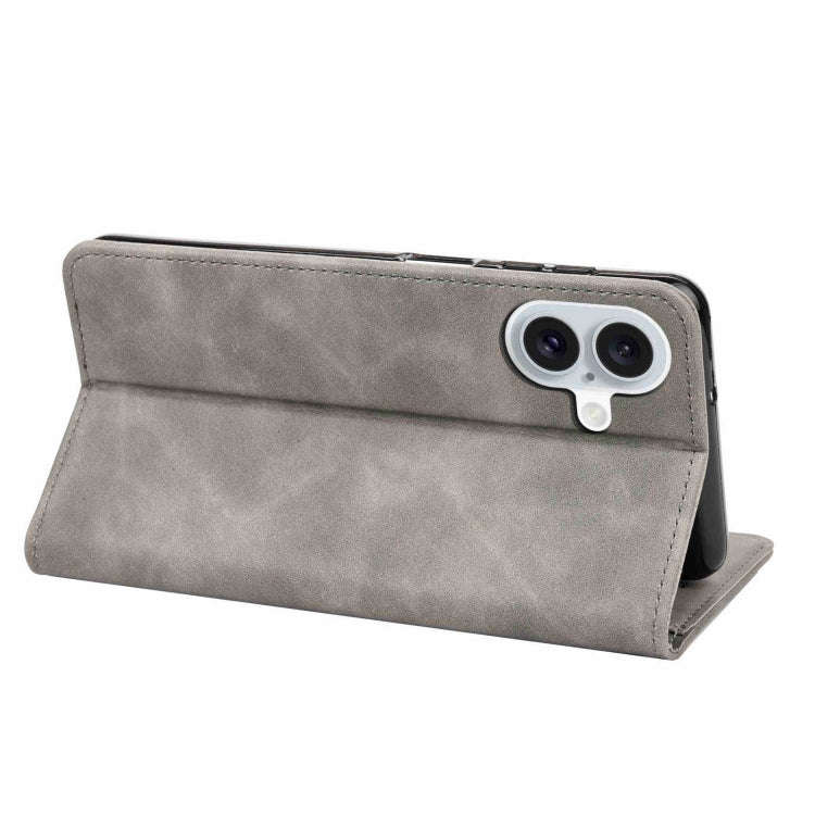 Skin Feel Splicing Leather Phone Case, For iPhone 16, For iPhone 15 Pro Max, For iPhone 15 Pro, F...