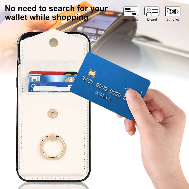 Ring Holder RFID Card Slot Phone Case, For iPhone 15 Pro Max, For iPhone 15 Pro, For iPhone 15 Pl...