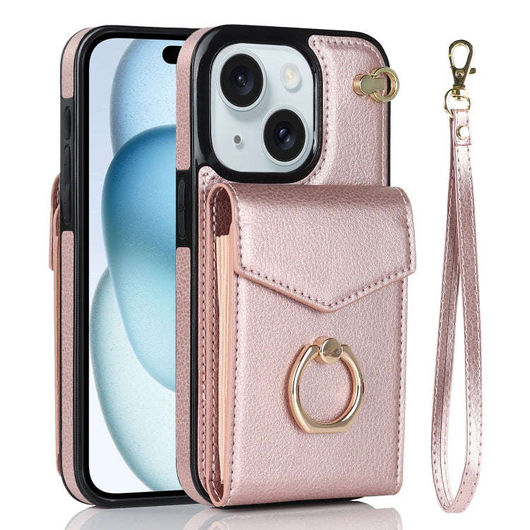 Ring Holder RFID Card Slot Phone Case, For iPhone 15 Pro Max, For iPhone 15 Pro, For iPhone 15 Pl...