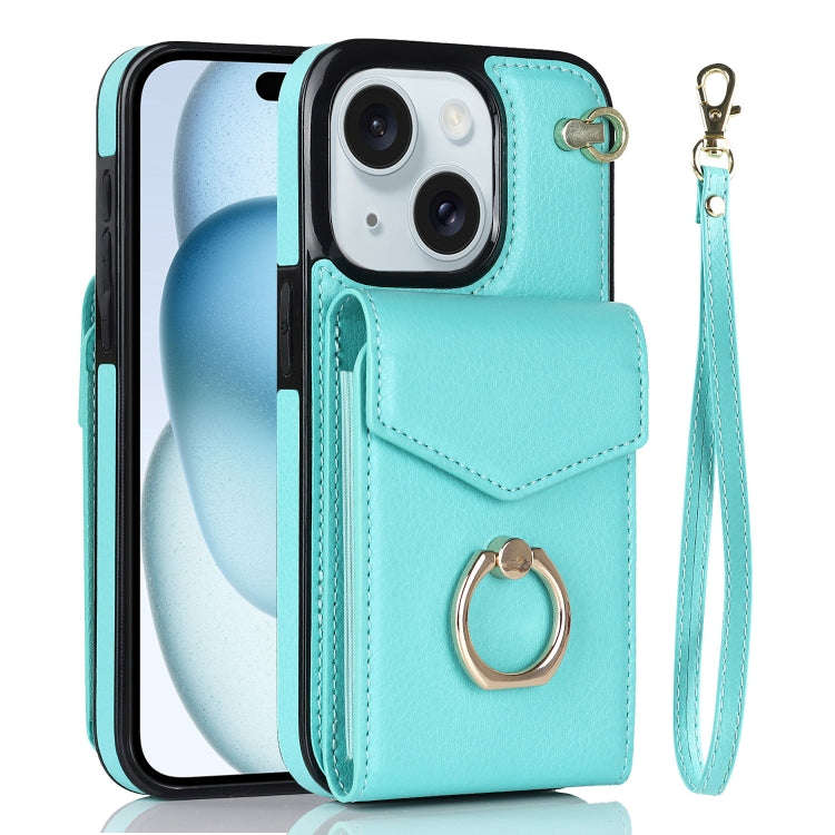 Ring Holder RFID Card Slot Phone Case, For iPhone 15 Pro Max, For iPhone 15 Pro, For iPhone 15 Pl...