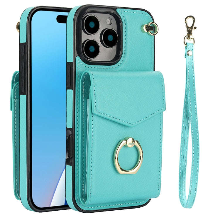 Ring Holder RFID Card Slot Phone Case, For iPhone 18 Pro / 17 Pro, For iPhone 18 Pro Max / 17 Pro...
