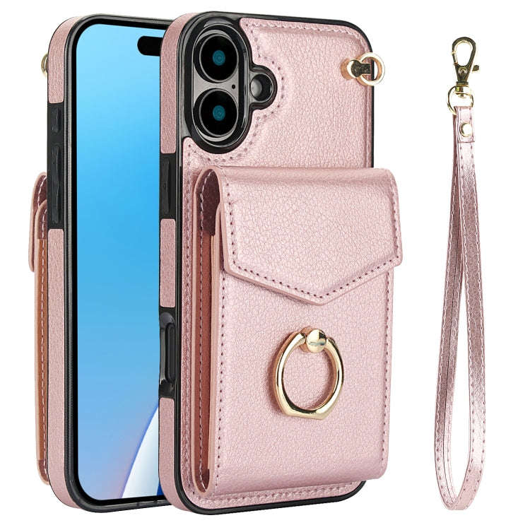 Ring Holder RFID Card Slot Phone Case, For iPhone 18 Pro / 17 Pro, For iPhone 18 Pro Max / 17 Pro...