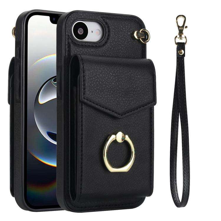 Ring Holder RFID Card Slot Phone Case, For iPhone 18 Pro / 17 Pro, For iPhone 18 Pro Max / 17 Pro...