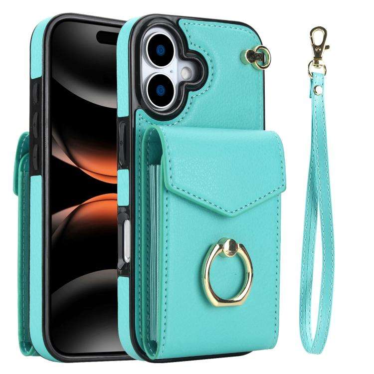 Ring Holder RFID Card Slot Phone Case, For iPhone 18 Pro / 17 Pro, For iPhone 18 Pro Max / 17 Pro...