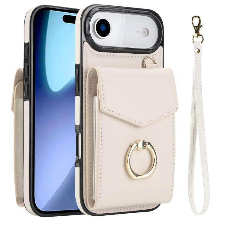 Ring Holder RFID Card Slot Phone Case, For iPhone 18 Pro / 17 Pro, For iPhone 18 Pro Max / 17 Pro...