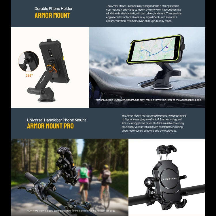 Ulefone Armor X12, Rugged Phone, Face Unlock, 5.45 inch Android 13 Go MediaTek Helio A22 Quad Cor...