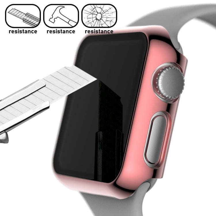 Full Coverage Plating TPU Case, For Apple Watch Series 3 & 2 & 1 38mm, For Apple Watch Series 3 &...