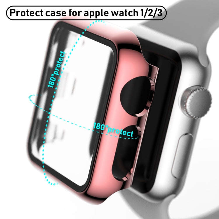 Full Coverage Plating TPU Case, For Apple Watch Series 3 & 2 & 1 38mm, For Apple Watch Series 3 &...